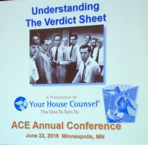 Understanding the Verdict Sheet