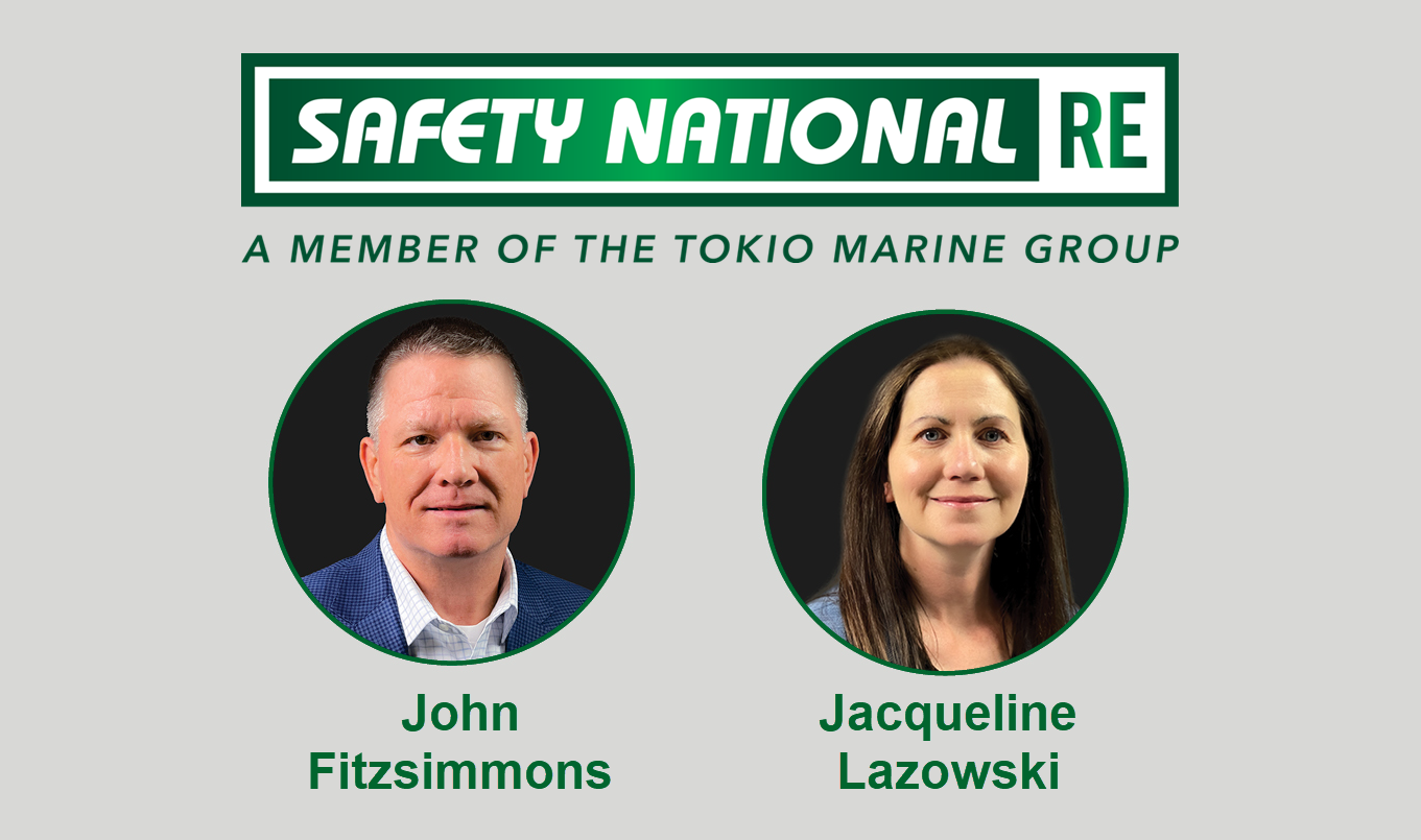 Safety National Re Welcomes Jacqueline Lazowski and John Fitzsimmons